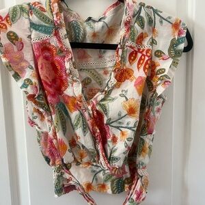 Floral Print Women's Top